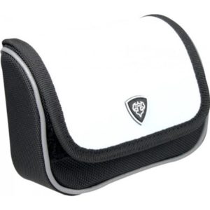 Bolsa potencia T-One Carry on nylon/cuero sintetico adaptador no incluido 100x120x50 mm negro/blanco