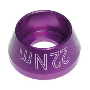 Tapa de tornillo de motor central Yamaha 2015 morado anodizado