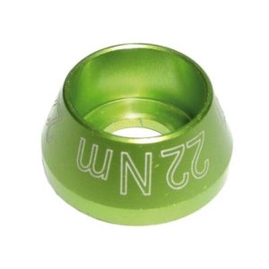 Tapa de tornillo motor E-Bike Yamaha 2015 verde anodizado