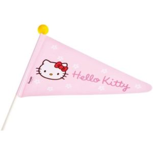 Banderita Hello Kitty doble cara y partida