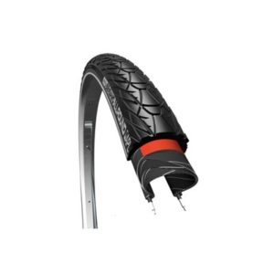 Cubierta CST Sensamo Allround 28x1.75 negro con reflectante