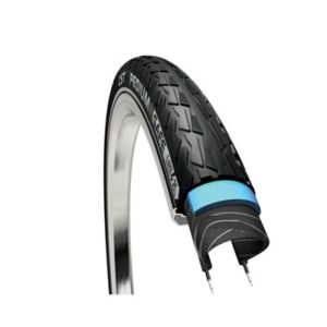 Cubierta CST Xpedium Safe 28x1-5/8/1-3/8 negro reflectante