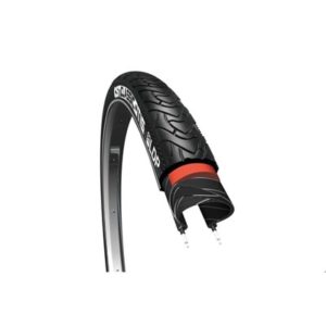 Cubierta CST Classic Otis 3 28x1-5/8/1-1/4 negro con reflectante