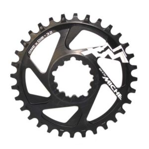 Plato Miche MTB XM SR One X Dir 11V.6 mm offset negro 30 dientes