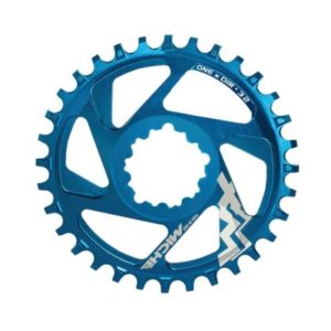 Plato Miche MTB XM SR One X Dir 11V.6 mm offset azul 32 dientes