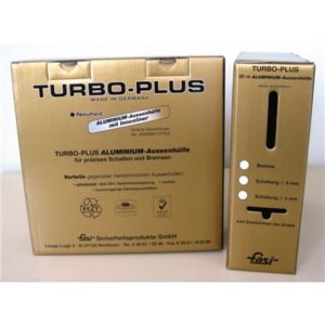 Caja de 30 metros funda de freno Fasi Turbo Plus aluminio negro