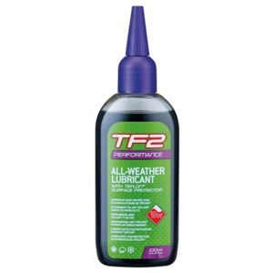 Botella de lubricante Fasi Weldtite de cadena TF2 Performance con teflon 100 ml