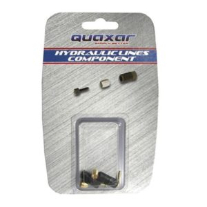 Set recambio Fasi Quaxar para freno de disco hidraulico Shimano (2 tuercas+2 casquillos+ 2 olivas)