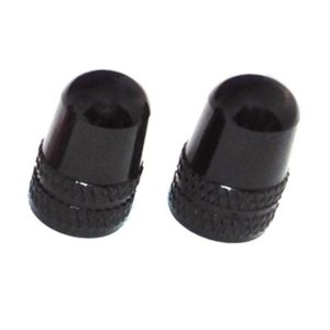 Juego de tapones Fasi valvula standard aluminio negro anodizado
