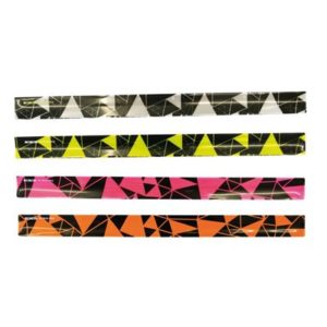 Cinta Wowow reflectante urbana brazo/pierna automatica 40x3 cm rosa fuerte