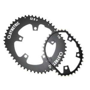 Kit platos Osymetric Stronglight 110 BCD 38x50D negro 5 brazos