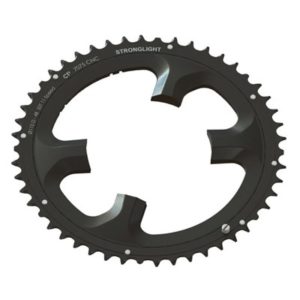 Plato Stronglight Shimano Dura Ace FC-9000/Di2 alu 11V.exterior 4 brazos 110 BCD negro 49 dientes