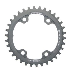 Plato Stronglight Shimano XTR FC-M9000/9020 aluminio 1x11V.4 brazos 96 BCD negro 30 dientes