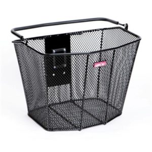 Cesta delantera Unix Vicario malla estrecha 34x27x25 negro