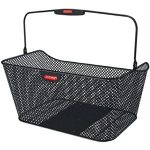 Cesto trasero Klickfix City malla estrecha para Racktime 40x20x30 negro