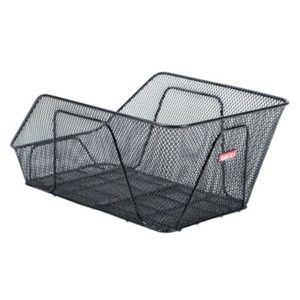 Cesta trasera Unix Remero malla estrecha 37x25x19 negro