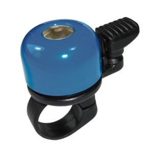 Timbre asista Mini Billy aluminio tapa giratoria 22.2 mm azul