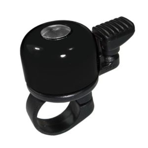 Timbre asista Mini Billy aluminio tapa giratoria 22.2 mm negro