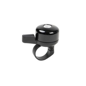 Timbre asista Mini Dany aluminio tapa giratoria 22.2 mm negro