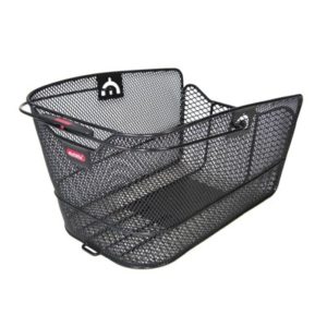Cesto trasero Klickfix Citymax GTA malla estrecha 23x22.5x36 negro