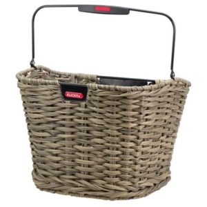 Cesto delantero Klickfix Structura mimbre sin adaptador 34x25x27 16 litros