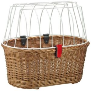 Cesto Klicfix Doggy con clip 45x52x36 marron