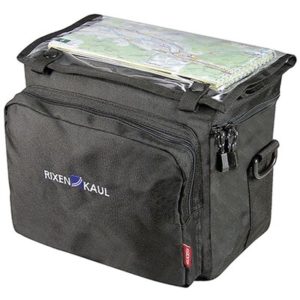 Bolsa delantera asista Daypack Box Klickfix negro 26x22x16