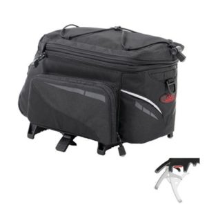 Bolsa al portabultos Norco Canmore Active negro 8.5-10.5 litros (34x20x21 cm) enganche Topklip