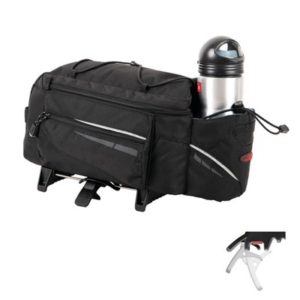 Bolsa al portabultos Norco Ohio Active negro 7.5+0.75 litros (38x20x17 cm) enganche Topklip