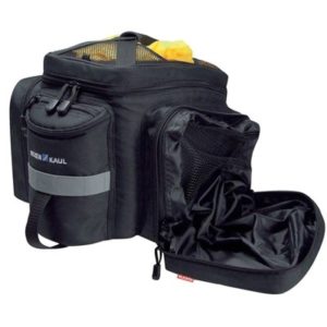 Bolsa trasera Klickfix Rackpack 2 Plus Uniklip negro 12/16 litros