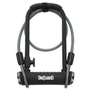 Candado U Onguard Pitbull DT x 230 mm - 14 mm negro