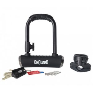 Candado U Onguard Pitbull Mini x 140 mm - 14 mm negro