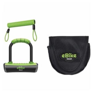 Candado U Onguard Pitbull Mini E E-Bike 90 mm - 14 mm negro/verde
