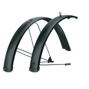 Juego de guardabarros SKS Bluemels U Long 27.5-29" 75 mm negro brillo