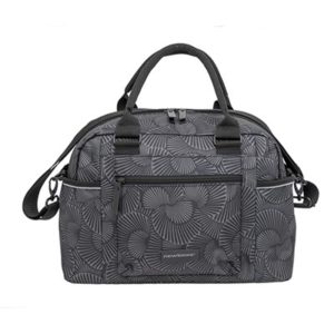 Alforja New Looxs Bari Selo 13L impermeable poliester negro con reflectantes (37x26x18 cm)