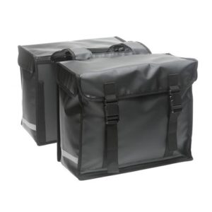 Alforjas New Looxs Bisonyl 46L impermeables Bisonilo gris (39x33x18 cm)