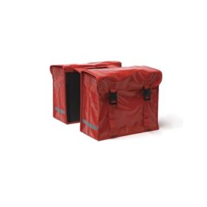 Alforjas New Looxs Bisonyl 46L impermeables Bisonilo rojo (39x33x18 cm)