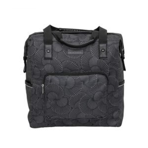 Alforja New Looxs Camella selo 24L impermeable poliester negro con reflectantes (36x36x19 cm)