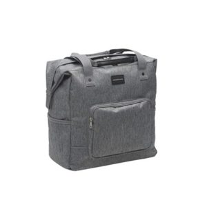Alforja New Looxs Camella Nova 24.5L impermeable poliester gris con reflectantes (36x26x19 cm)
