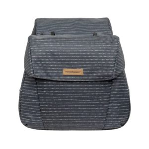 Alforja New Looxs Joli Nomi 37L impermeable poliester negro con reflectantes (38x30x18 cm)