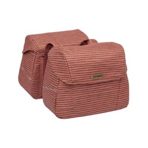 Alforja New Looxs Joli Nomi 37L impermeable poliester rojo con reflectantes (38x30x18 cm)