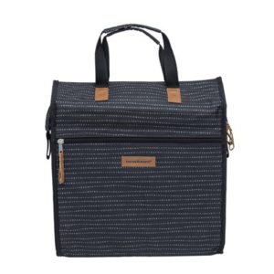 Alforja New Looxs Lilly Nomi 18L impermeable poliester negro logo reflectante (35x32x16 cm)