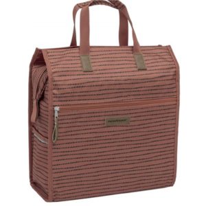 Alforja New Looxs Lilly Nomi 18L impermeable poliester rojo logo reflectante (35x32x16 cm)