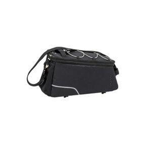 Bolsa al portabultos New Looxs Sports Racktime 13L imperm. poliester negro c/reflect. (34.5x18x20cm)