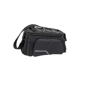 Bolsa al portabultos New Looxs Sports 29L impermeable poliester negro c/reflect. (34x24x20 cm)