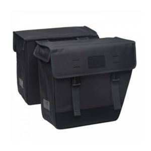Alforjas New Looxs Origin Hybride 39L impermeable poliester gris con reflectantes (35x33x15 cm)
