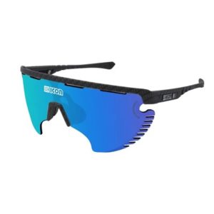 Gafas Scicon Aerowing lamon SCNPP lente multireflejo azul/montura carbono mate