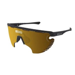 Gafas Scicon Aerowing lamon SCNPP lente multireflejo bronce/montura carbono mate