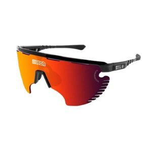 Gafas Scicon Aerowing lamon SCNPP lente multireflejo rojo/montura negro brillo