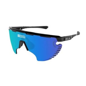 Gafas Scicon Aerowing lamon SCNPP lente multireflejo azul/montura negro brillo